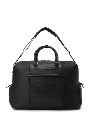 UNI LOGO INTAGLIO BOSTON BAG_BK