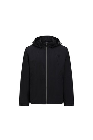MEN FA HOODED JACKET_BK
