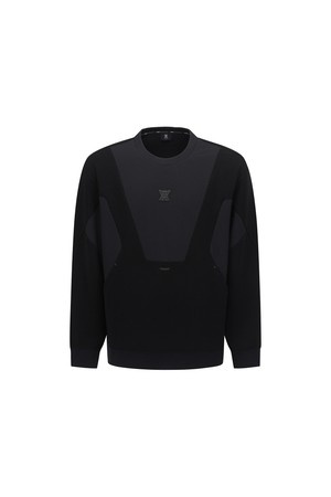 MEN FA HYBRID SWEATSHIRT_BK