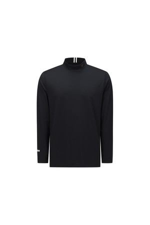 MEN FA ESSENTIAL HIGH NECK BASELAYER_BK