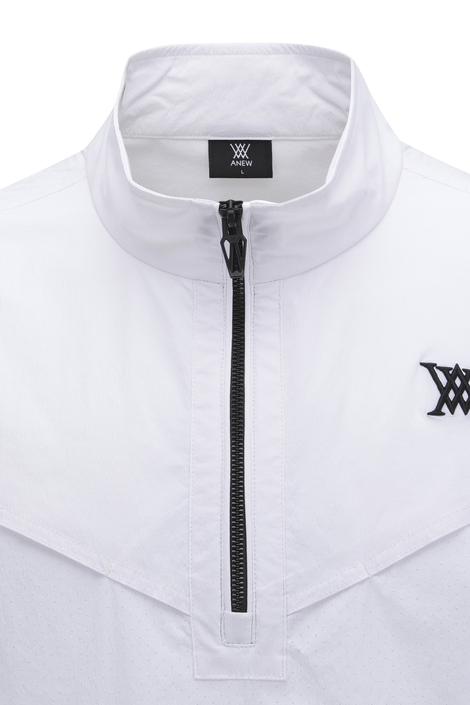ANEW GOLF] MEN SM SHORT SLEEVE ANORAK JACKET_WH_ANEW GOLF