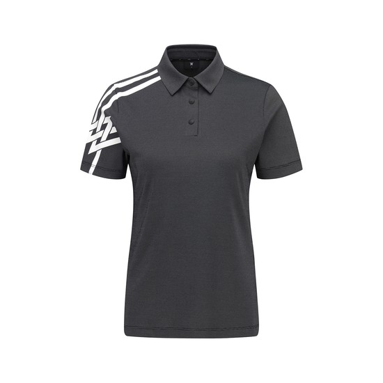 [ANEW GOLF] WOMEN TECH PERFORMANCE POLO T-SHIRT_BK