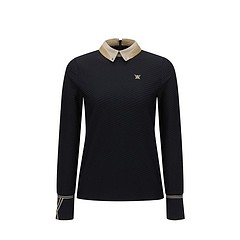 WOMEN FA BACK ZIP-UP LONG T-SHIRT_BK-a