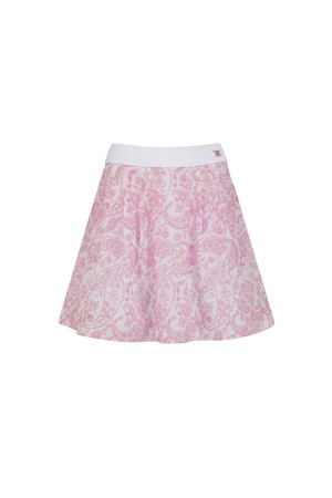 [ANEW GOLF] WOMEN PAISLEY FLARE SKIRT_HP_PINK-a