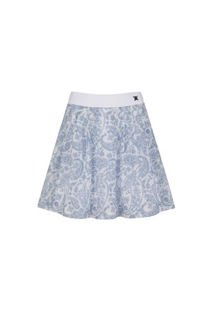 [ANEW GOLF] WOMEN PAISLEY FLARE SKIRT_BL_BLUE-a