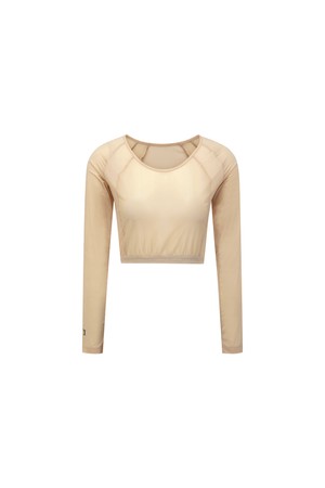 [ANEW GOLF] WOMEN BOLERO BASELAYER_LE_BEIGE-a