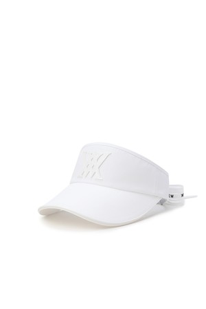 [ANEW GOLF] WOMEN ESSENTIAL RIBBON VISOR_WH_WHITE-a