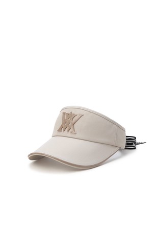 [ANEW GOLF] WOMEN ESSENTIAL RIBBON VISOR_BE_BEIGE-a