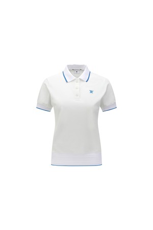 [ANEW GOLF] WOMEN ROPE LOGO T-SHIRT_WH_WHITE-a