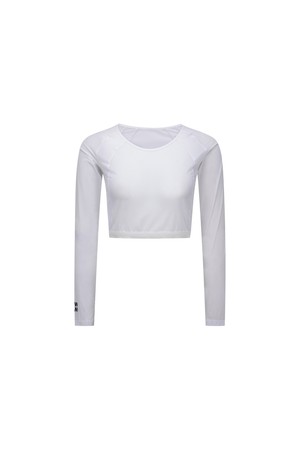 [ANEW GOLF] WOMEN BOLERO BASELAYER_WH_WHITE-a