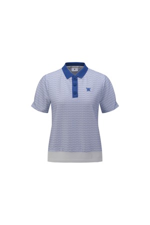 [ANEW GOLF] WOMEN COOL TOUCH SAILOR T-SHIRT_BL_BLUE-a