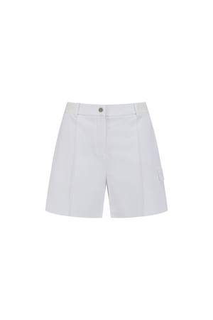 [ANEW GOLF] WOMEN SEASONAL HALF PANTS_WH_WHITE-a