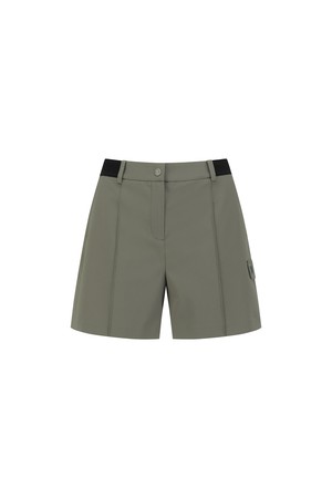 [ANEW GOLF] WOMEN SEASONAL HALF PANTS_KH_KHAKI-a