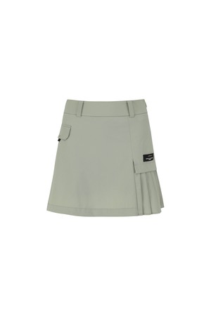 [ANEW GOLF] WOMEN CARGO WRAP SKIRT_KH_KHAKI-a