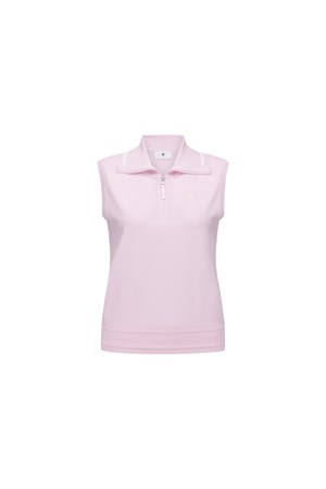 [ANEW GOLF] WOMEN SAILOR COLLAR KNIT VEST_LV_PURPLE-a