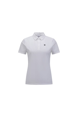 [ANEW GOLF] WOMEN HYBRID SOLID T-SHIRT_WH_WHITE-a