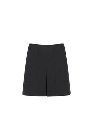 [ANEW GOLF] WOMEN POCKET SKIRT_BK_BLACK-a