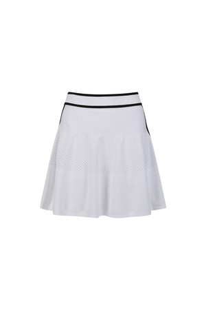 [ANEW GOLF] WOMEN SET UP ATHLEISURE KNIT SKIRT_WH_WHITE-a