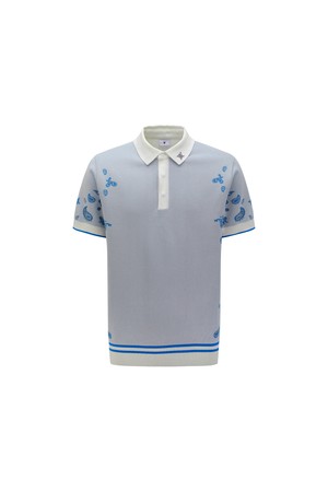 [ANEW GOLF] MEN PAISLEY SHORT SLEEVE SWEATER_WH_WHITE-a
