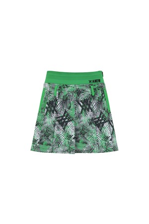 [ANEW GOLF] WOMEN BAND PLEATED SKIRT_GN_GREEN-a