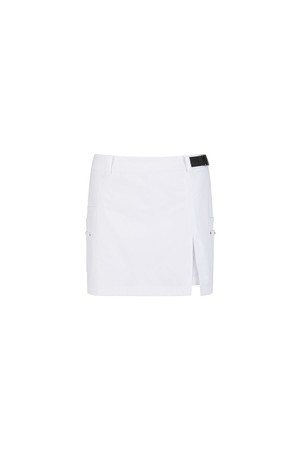 [ANEW GOLF] WOMEN CARGO INCISION SKIRT_WH_WHITE-a