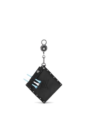 [ANEW GOLF] UNI STUD REEL TOWEL_BK_BLACK-a