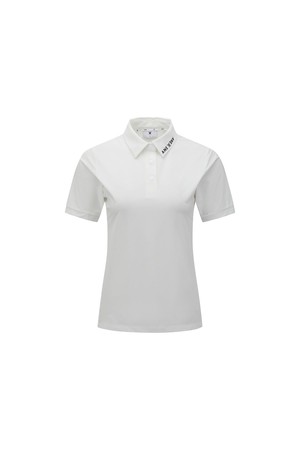 [ANEW GOLF] WOMEN ACTIVE BAND T-SHIRT_IV_IVORY-a