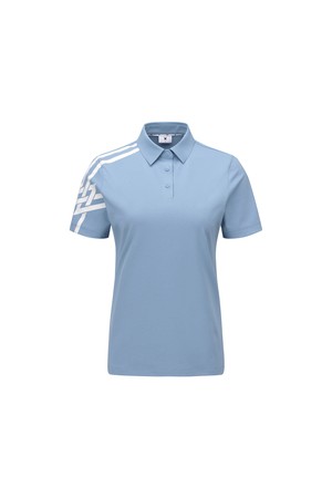 [ANEW GOLF] WOMEN TECH PERFORMANCE POLO T-SHIRT_BL_BLUE-a
