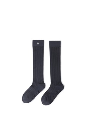 [ANEW GOLF] WOMEN COLOR POP KNEE SOCKS_CG_GREY-a