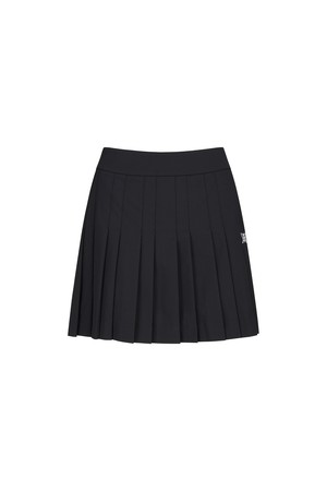[ANEW GOLF] WOMEN DOUBLE PLEATS SKIRT _BK_BLACK-a