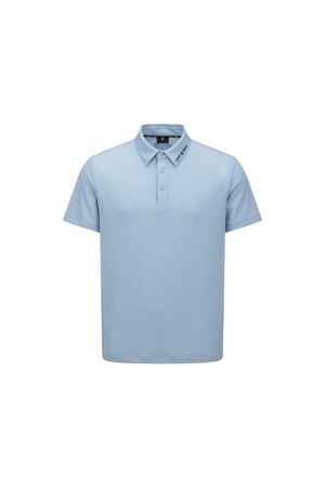 [ANEW GOLF] MEN ACTIVE BAND T-SHIRT_BL_BLUE-a