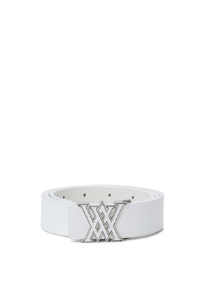 [ANEW GOLF] WOMEN DOUBLE BELT_WH_WHITE-a