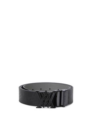 [ANEW GOLF] MEN TWO WAY PATTERN BELT_BK_BLACK-a