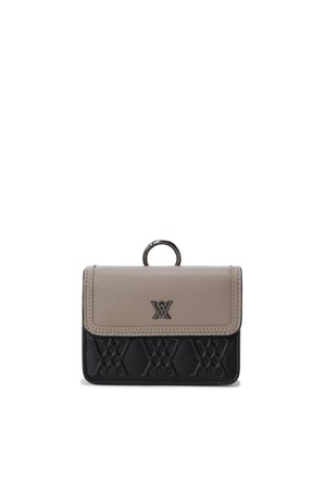 [ANEW GOLF] UNI COLOR BLOCK RANGEFINDER CASE_BK_BLACK-a
