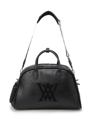 [ANEW GOLF] UNI VINTAGE LEATHER BOSTON BAG_BK