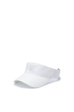 [ANEW GOLF] UNI TEE HOLDER LOGO VISOR_WH_WHITE-a
