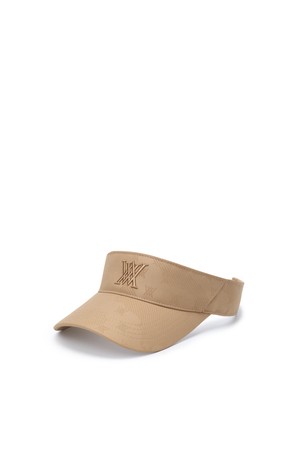 [ANEW GOLF] UNI TEE HOLDER LOGO VISOR_CM_CAMEL-a