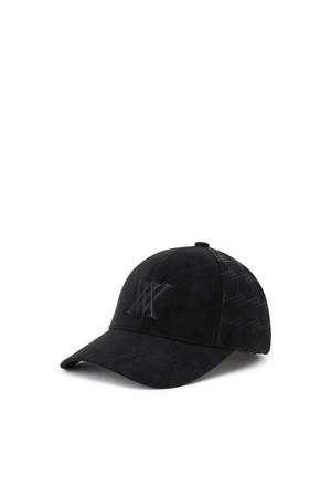 UNI SUEDE LOGO CAP_BK_BLACK-a