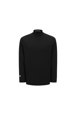 MEN ESSENTIAL MOCK NECK BASELAYER_BLACK-a