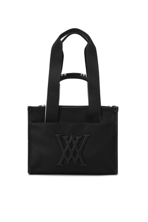 UNI RECTANGLE TOTE BAG_BK_BLACK-a