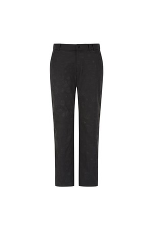 MEN LOGO EMBO PANTS_BK_BLACK-a