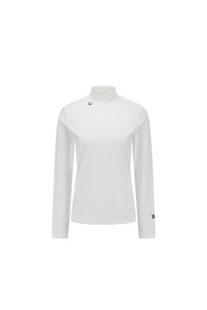 WOMEN ESSENTIAL MOCK NECK BASELAYER_WHITE-a