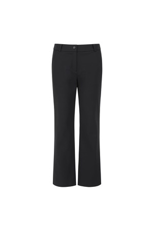 WOMEN ESSENTIAL BOOT CUT PANTS_BK_BLACK-a