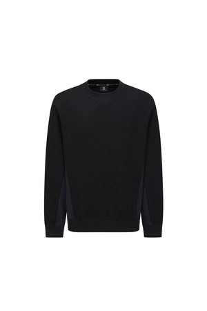 MEN FA LOGO PATTERN SWEATSHIRT_BK_BLACK-a