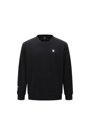 MEN FA ESSENTIAL SWEATSHIRT _BK_BLACK-a