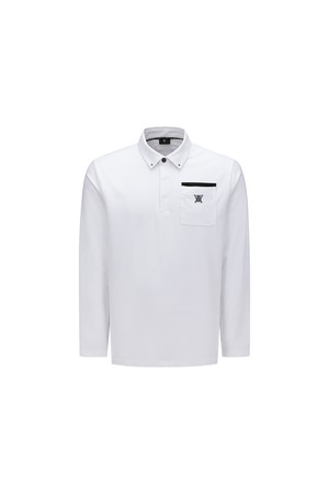 MEN STUD POCKET T-SHIRT_OW_WHITE-a