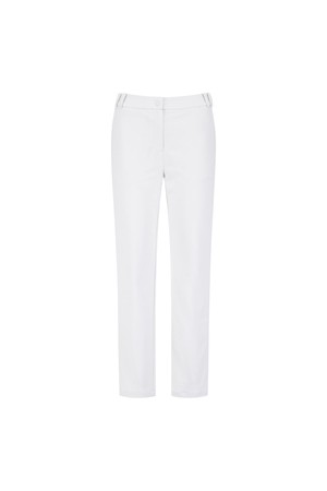 WOMEN ESSENTIAL STRAIGHT PANTS_WHITE-a