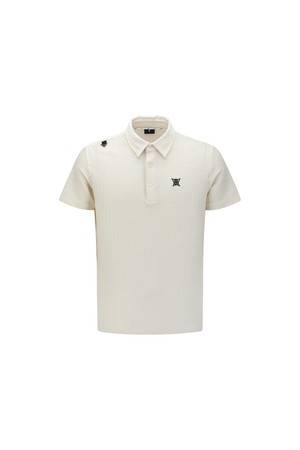 MEN WAVE TEXTURED SHORT SLEEVE T-SHIRT_IVORY-a