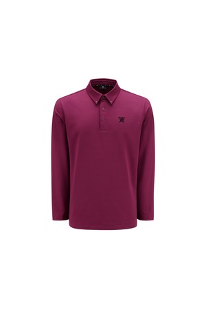 MEN ESSENTIAL LONG T-SHIRT_WI_WINE-a