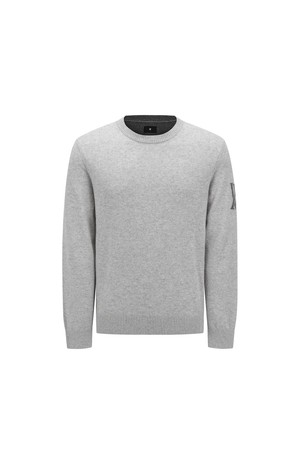 MEN CASHMERE ROUND SWEATER_MG
